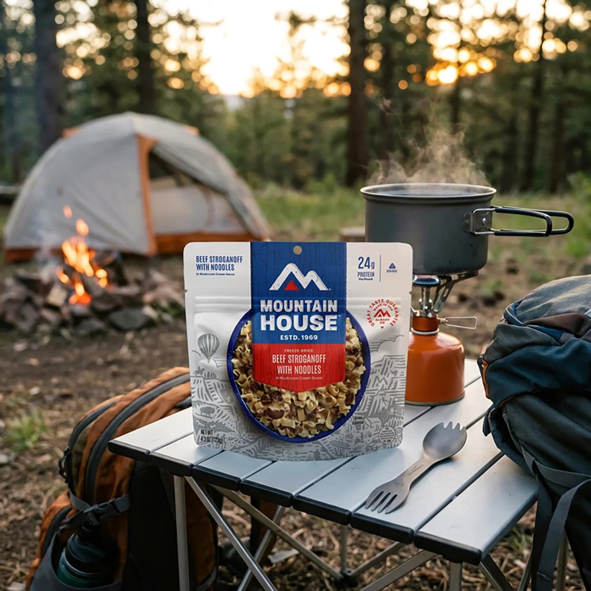 Backpacking meals for autumn trip