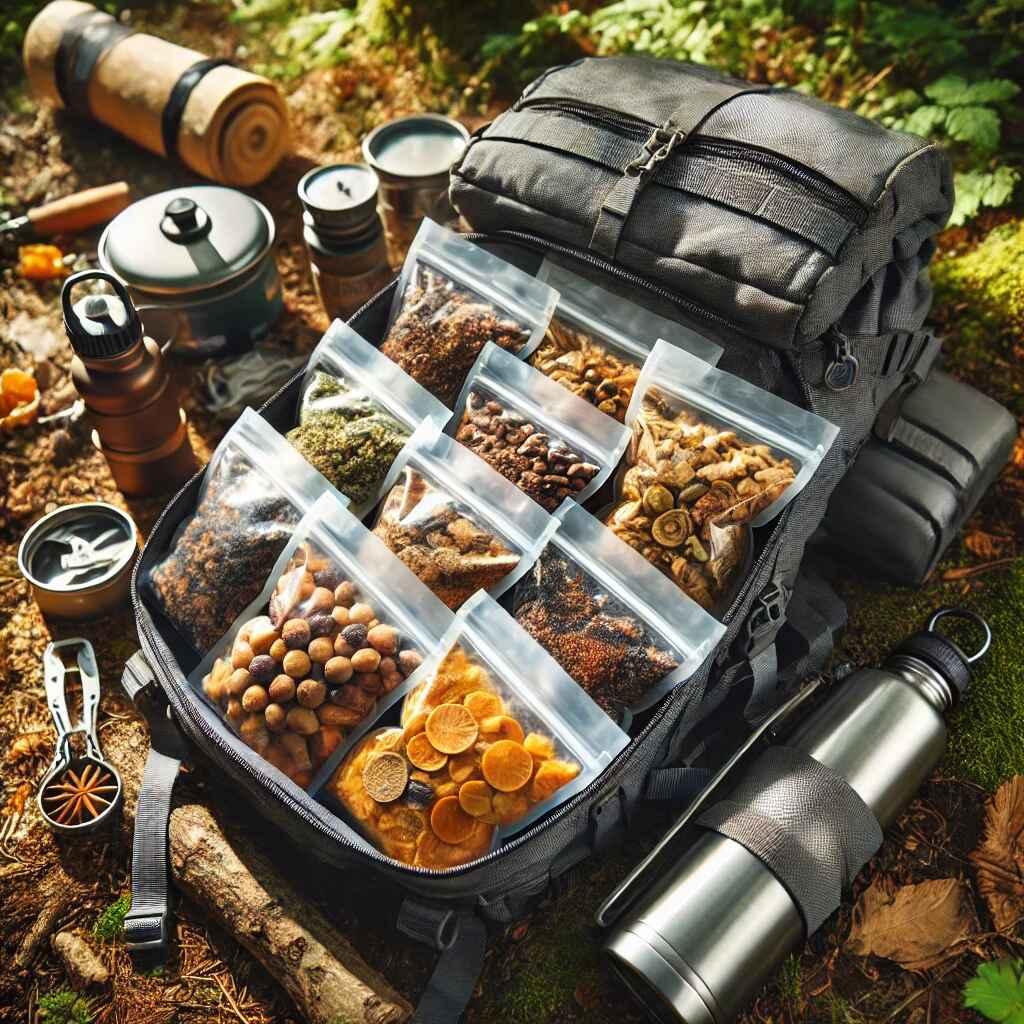 Backpacking meals and trail snacks