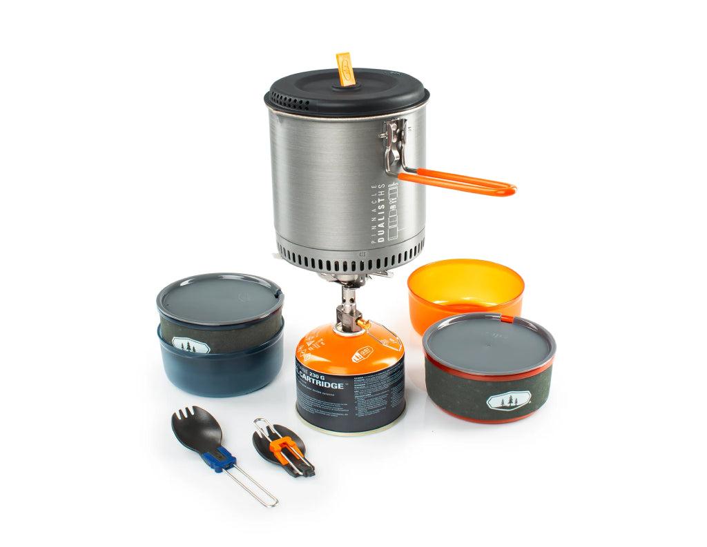 Backpacking stove and cookware