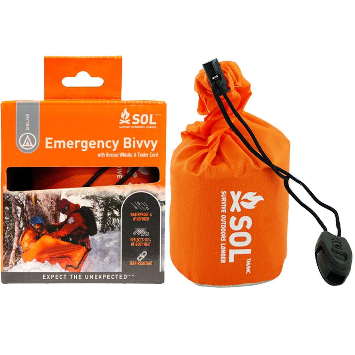 Emergency bivy sack hiking shelter gear