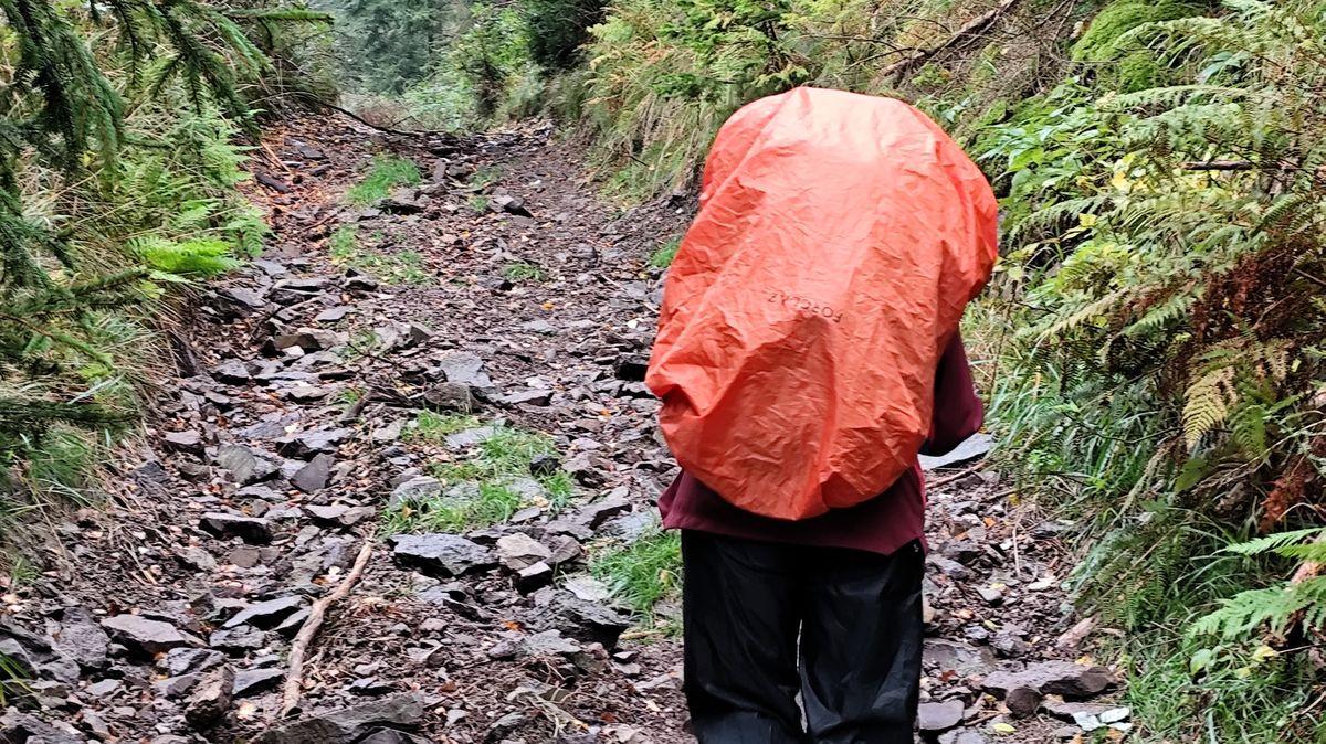 Rain gear for fall backpacking