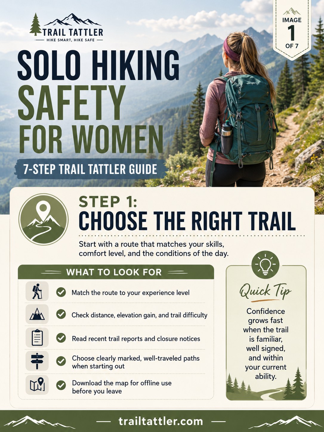 7 Solo Hiking Safety Steps Every Woman Should Know Before