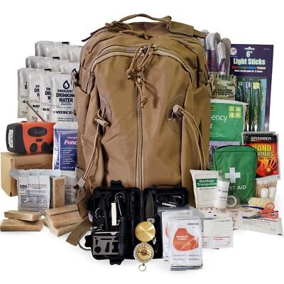 Emergency backpacking safety gear