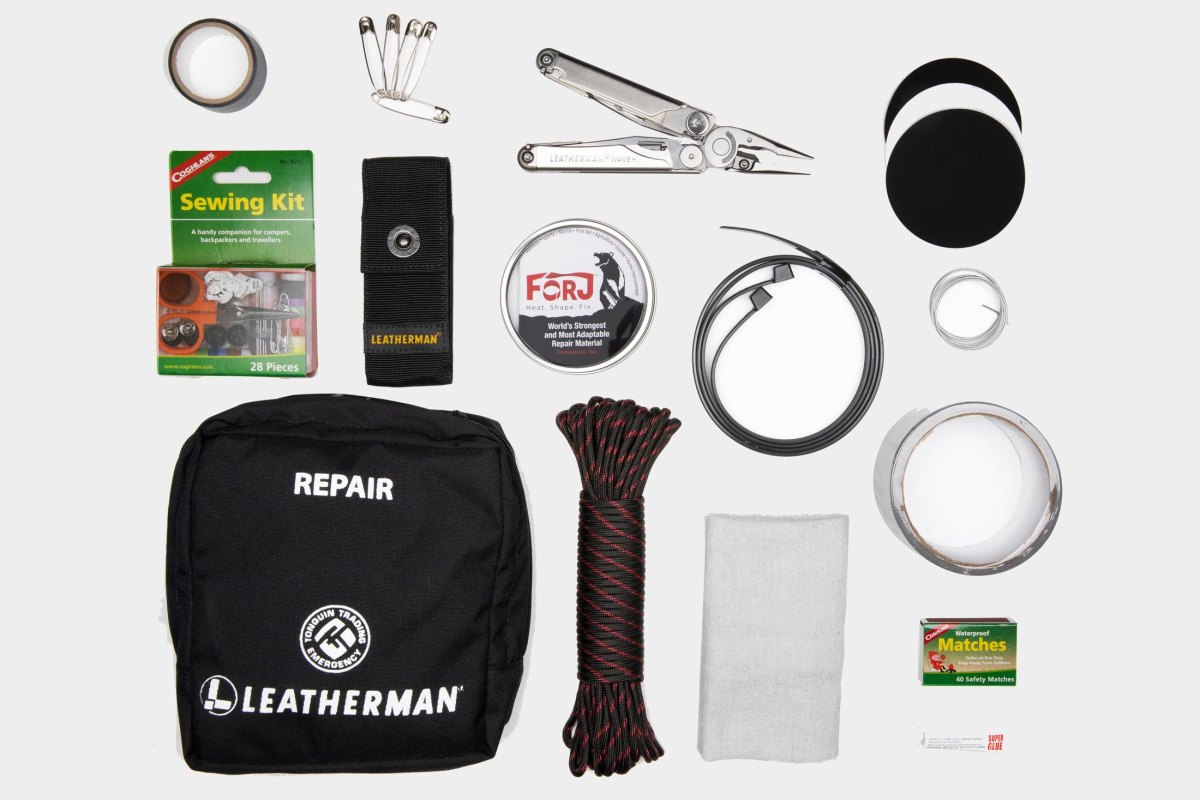 Hiking multitool repair kit
