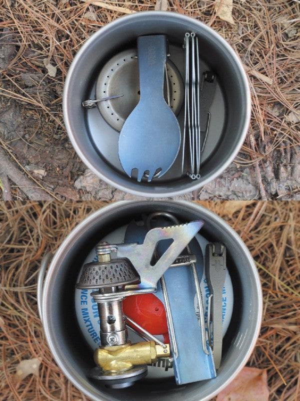 Backpacking cooking equipment