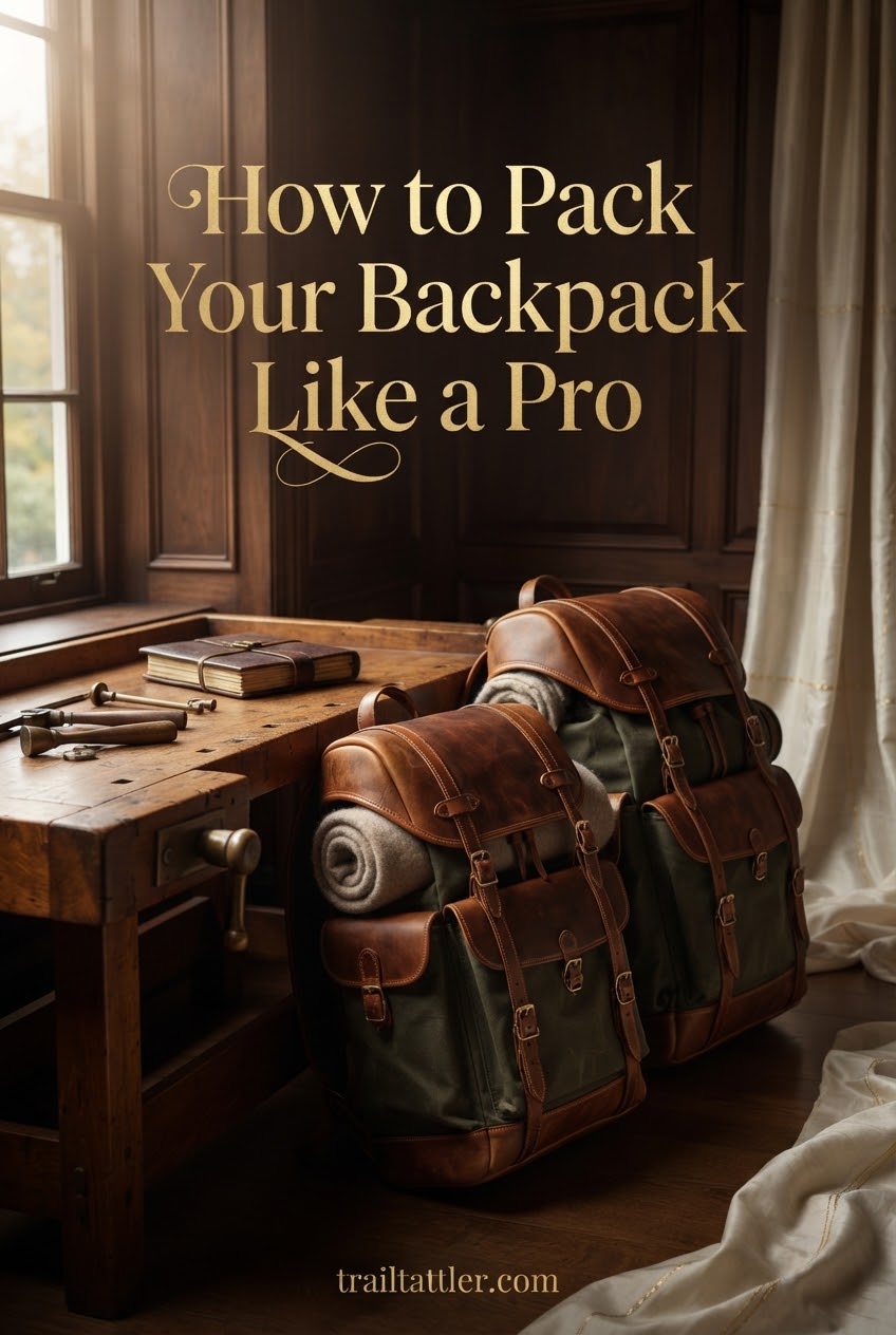 How to Pack Your Backpack Like a Pro