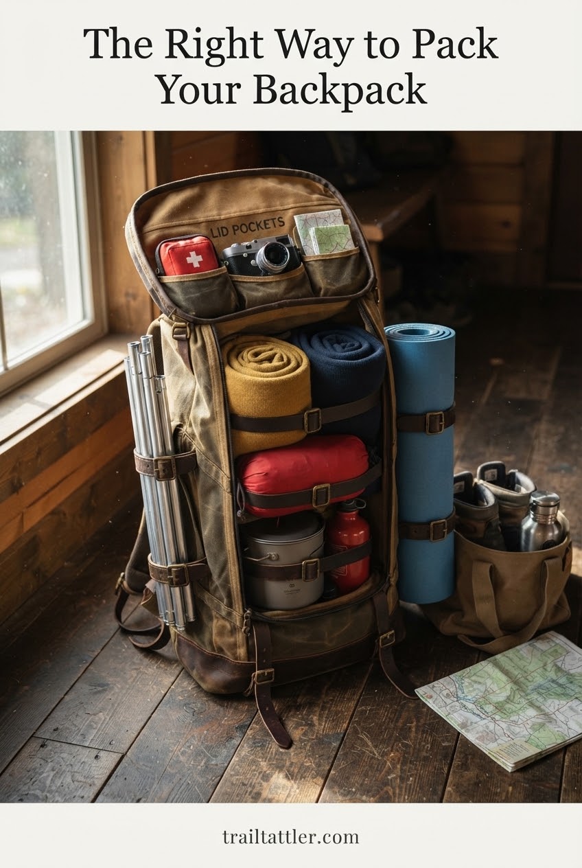 The Right Way to Pack Your Backpack