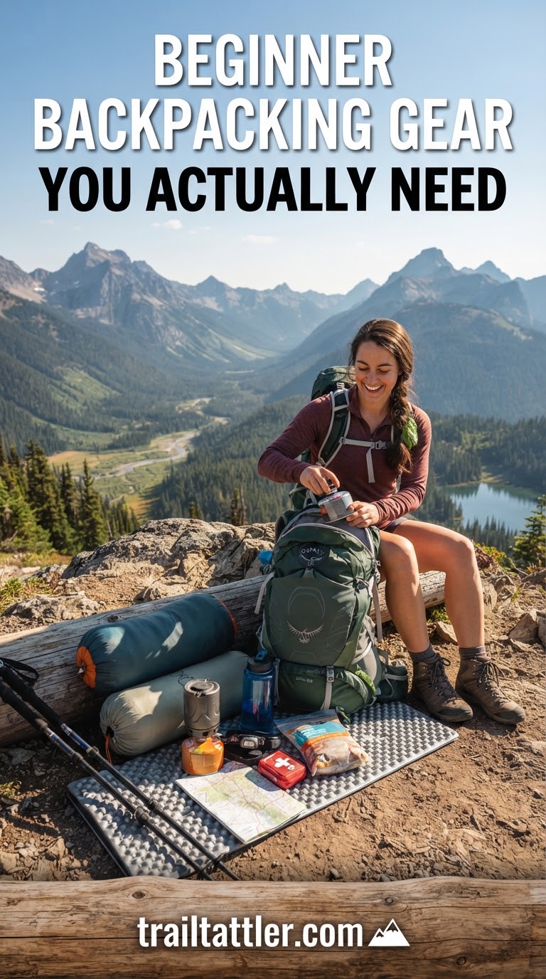 Beginner Backpacking Gear You Actually Need