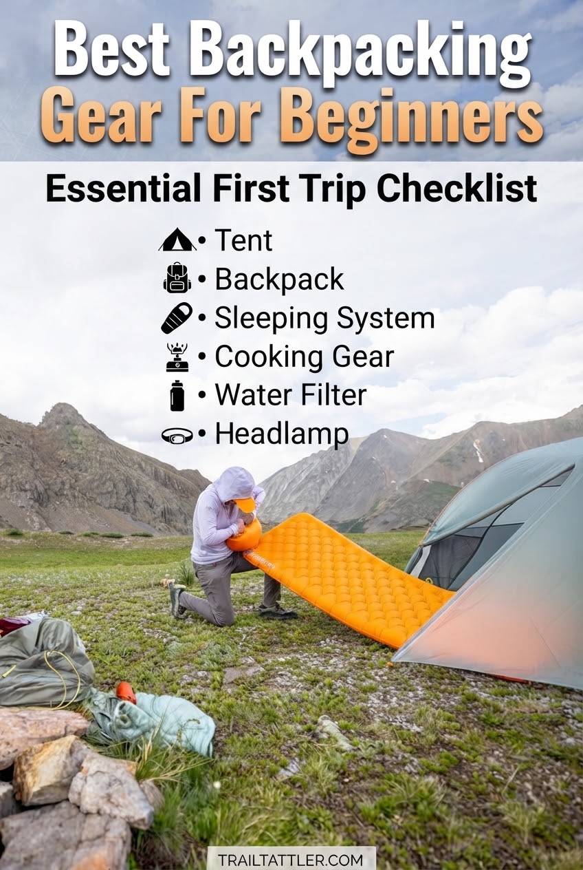 Best Backpacking Gear For Beginners Essential First Trip Checklist