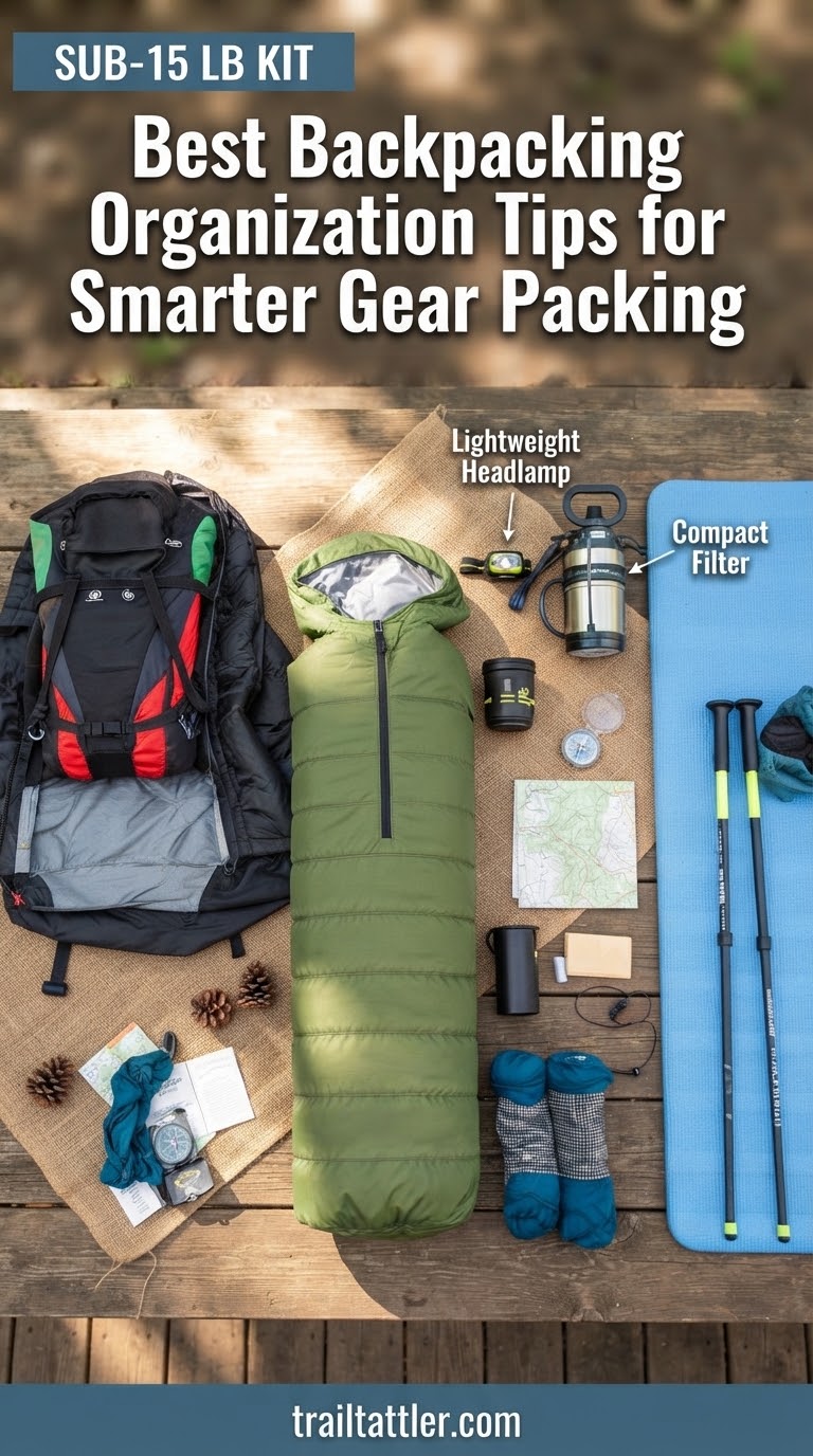 Best Backpacking Organization Tips for Smarter Gear Packing