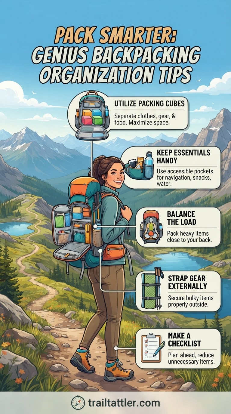 Pack Smarter: Genius Backpacking Organization Tips