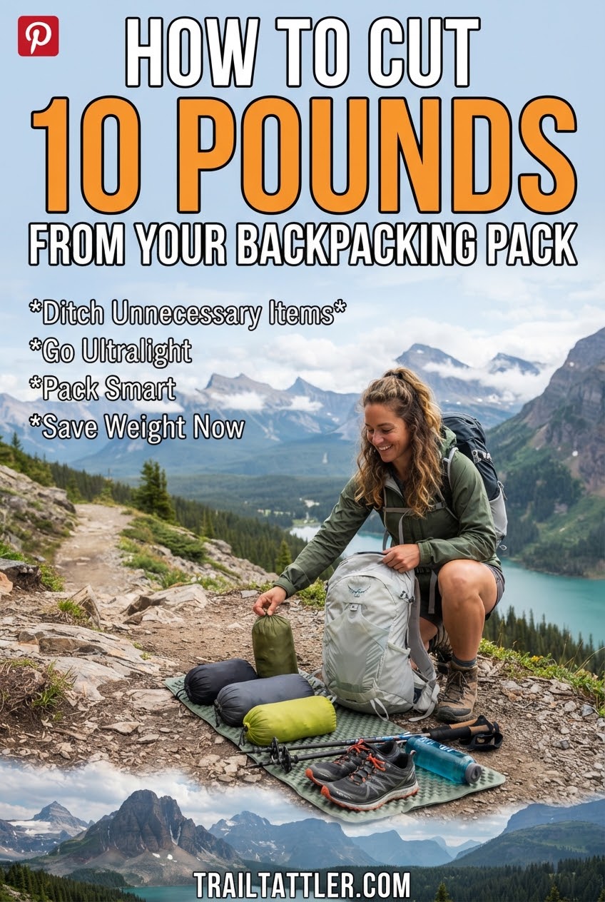 How to Cut 10 Pounds from Your Backpacking Pack