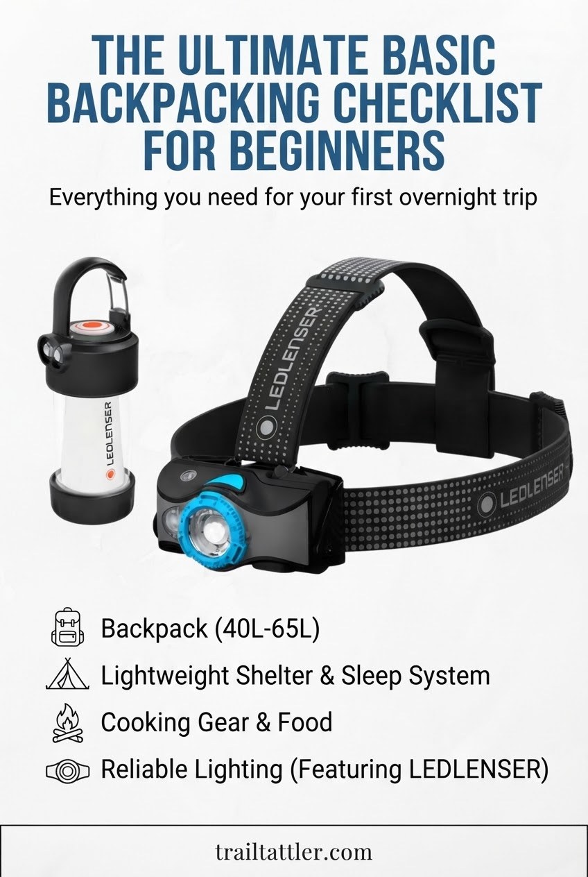 The Ultimate Basic Backpacking Checklist for Beginners