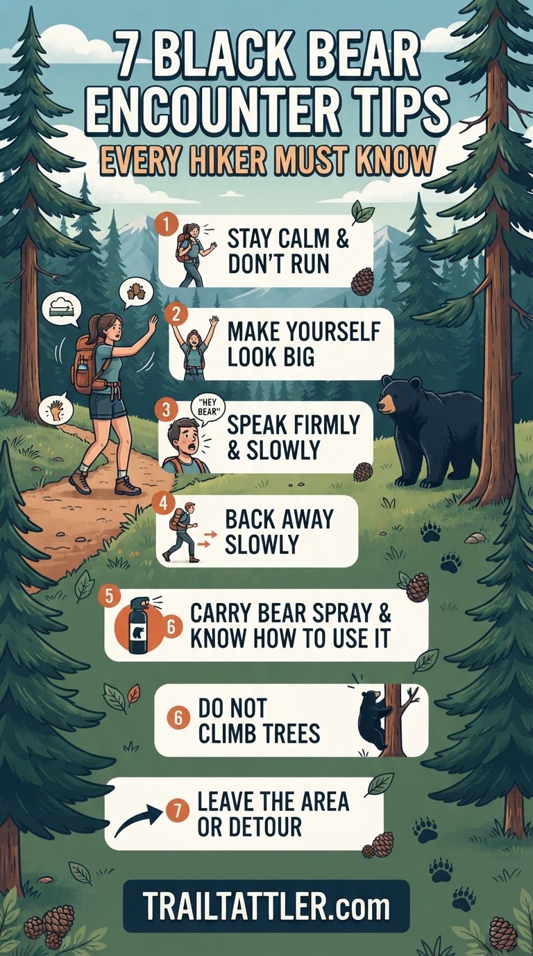 7 Black Bear Encounter Tips Every Hiker Must Know