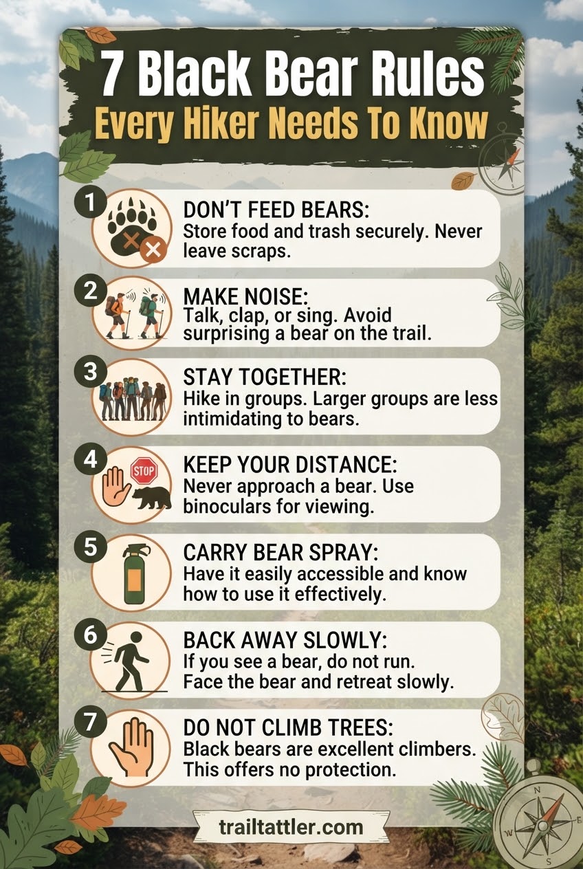 7 Black Bear Rules Every Hiker Needs To Know