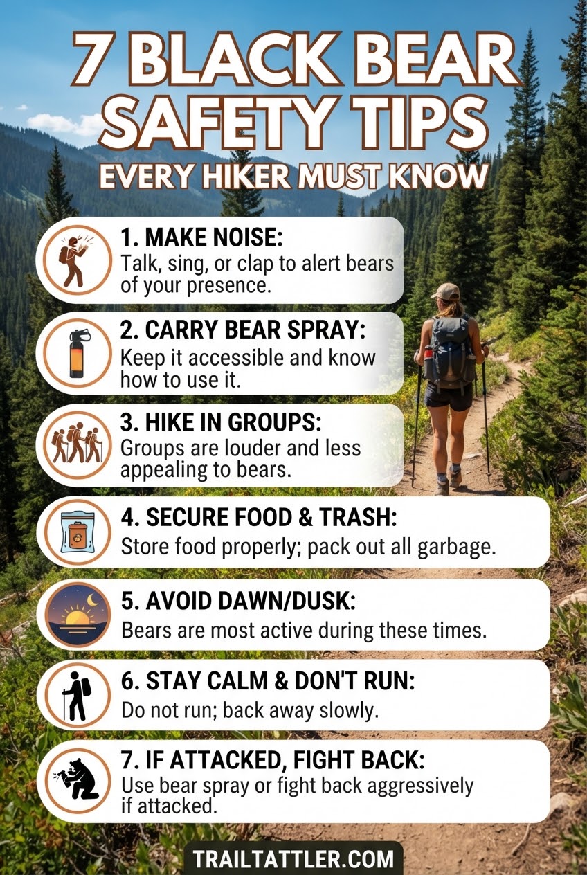 7 Black Bear Safety Tips Every Hiker Must Know