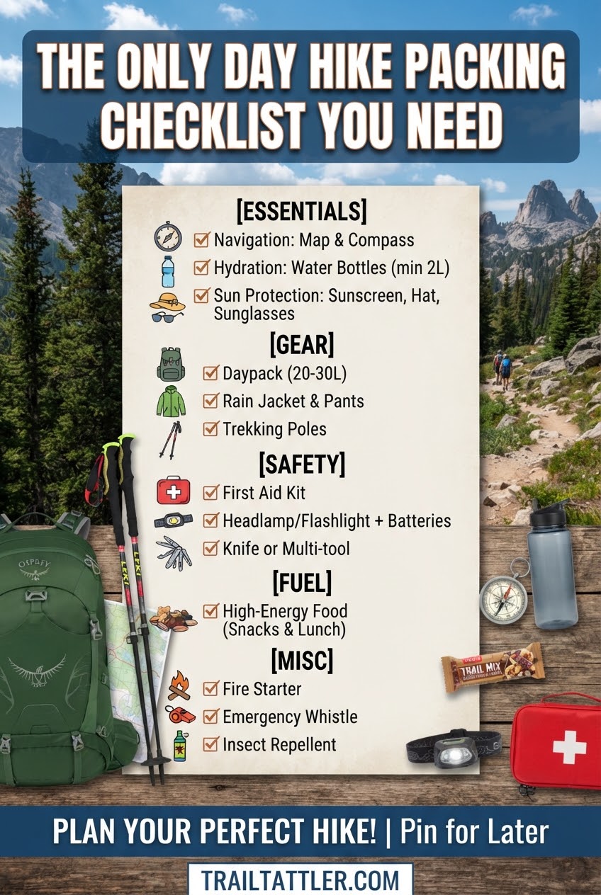 The Only Day Hike Packing Checklist You Need