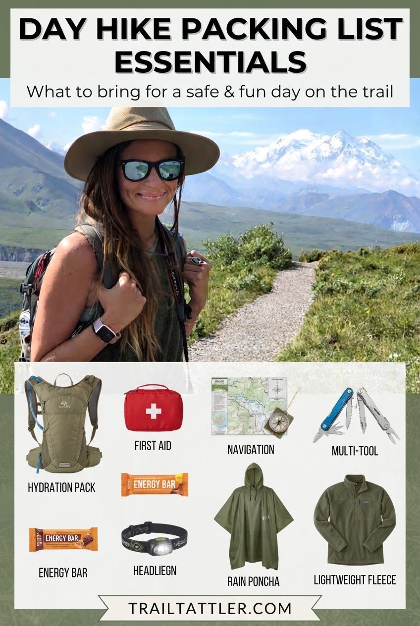Day Hike Packing List Essentials