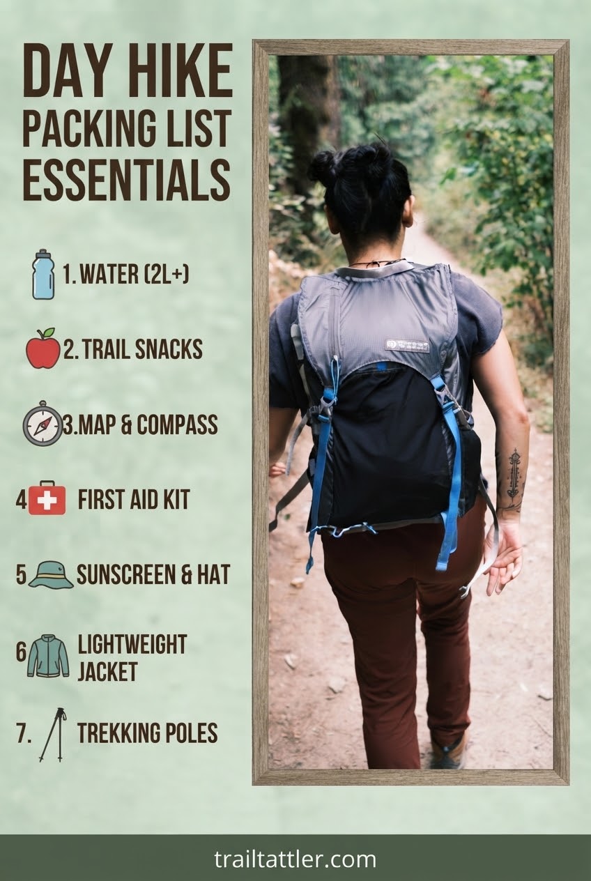 Day Hike Packing List Essentials