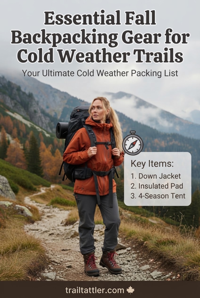 Essential Fall Backpacking Gear for Cold Weather Trails
