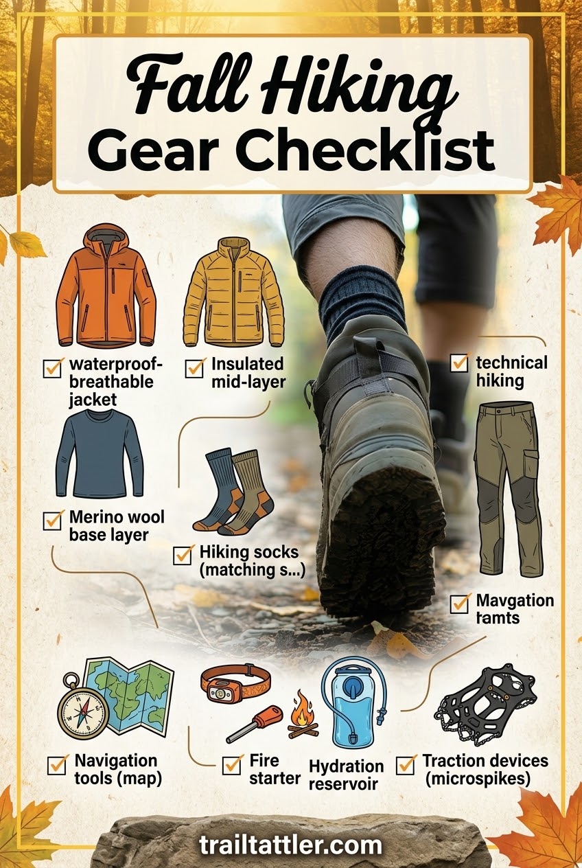 Fall Hiking Gear Checklist