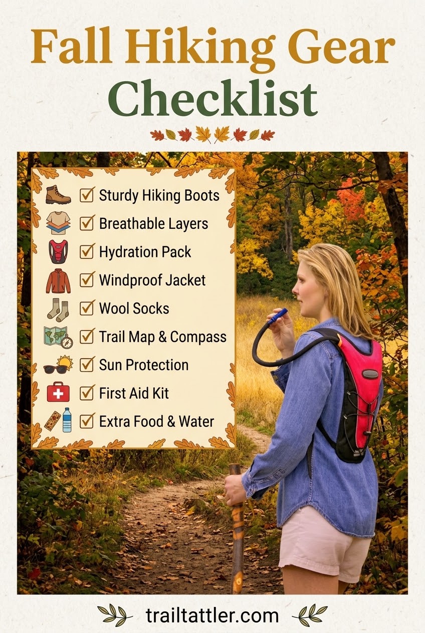 Fall Hiking Gear Checklist