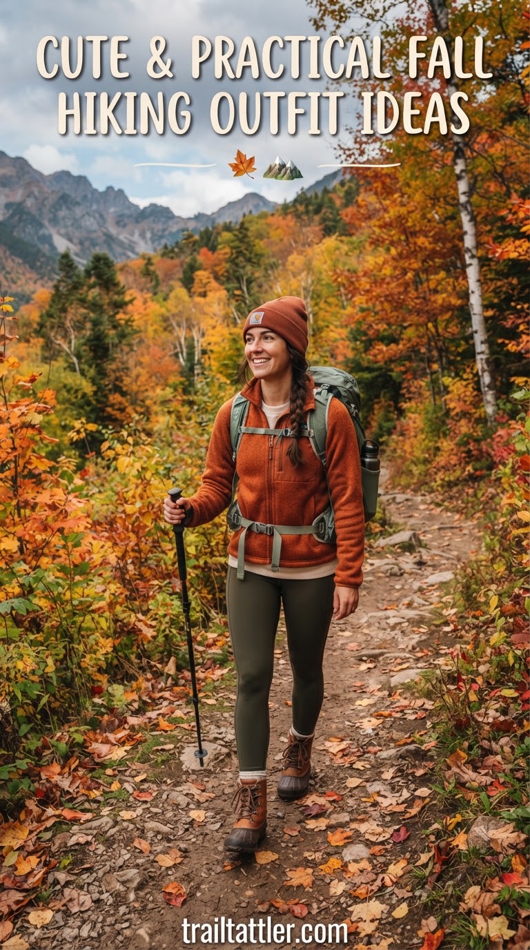 Cute & Practical Fall Hiking Outfit Ideas