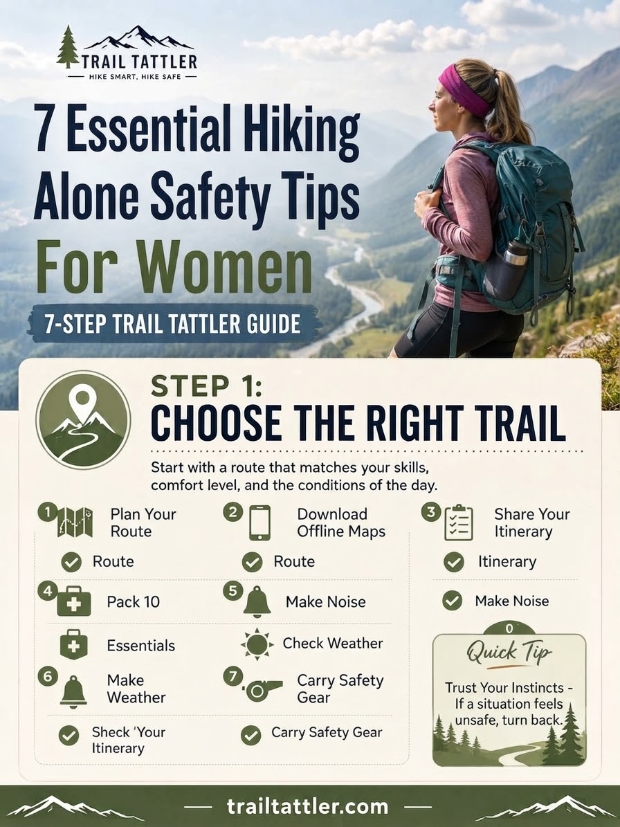 7 Essential Hiking Alone Safety Tips For Women