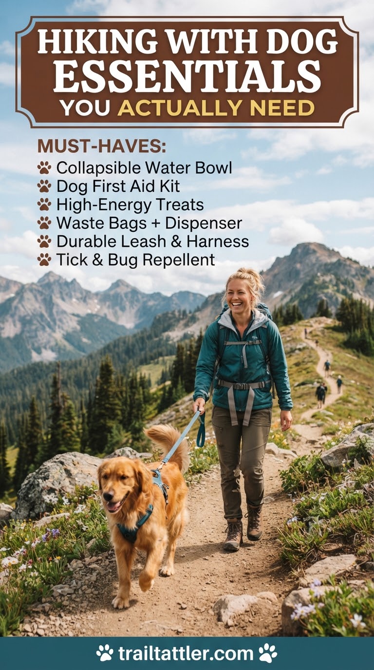 Hiking With Dog Essentials You Actually Need