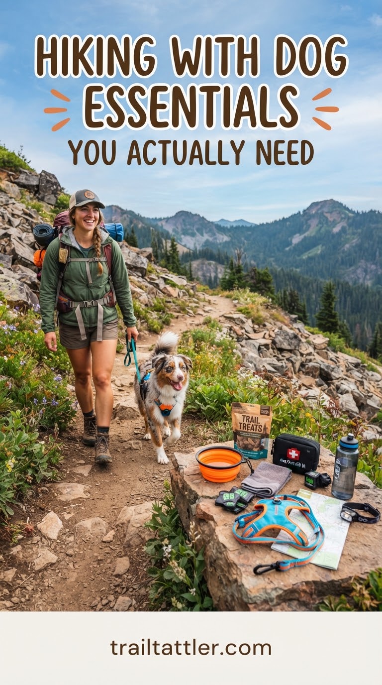 Hiking With Dog Essentials You Actually Need