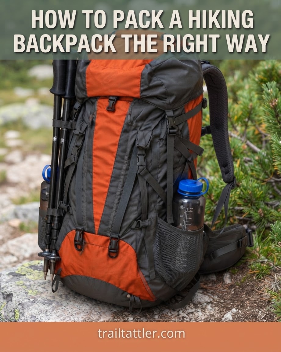 How To Pack A Hiking Backpack The Right Way
