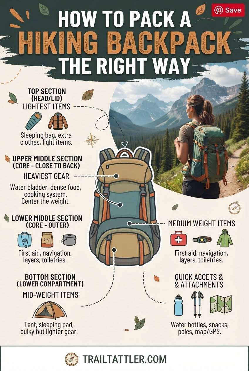 How to Pack a Hiking Backpack the Right Way