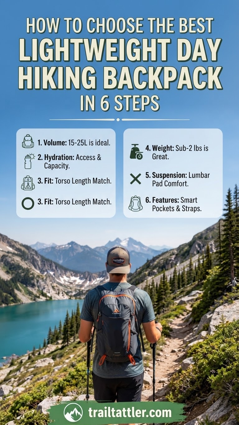 How To Choose The Best Lightweight Day Hiking Backpack In 6 Steps
