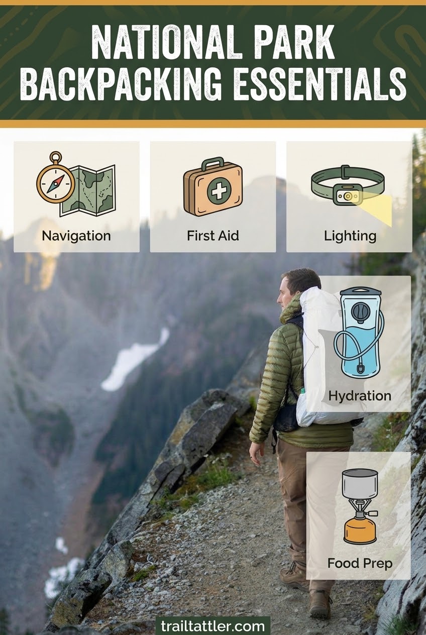 National Park Backpacking Essentials