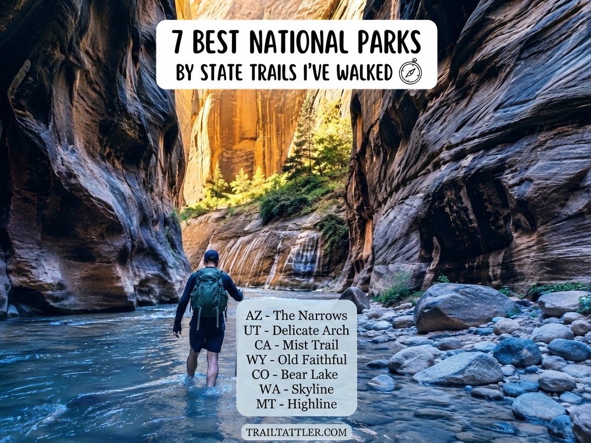 7 Best National Parks By State Trails I've Walked