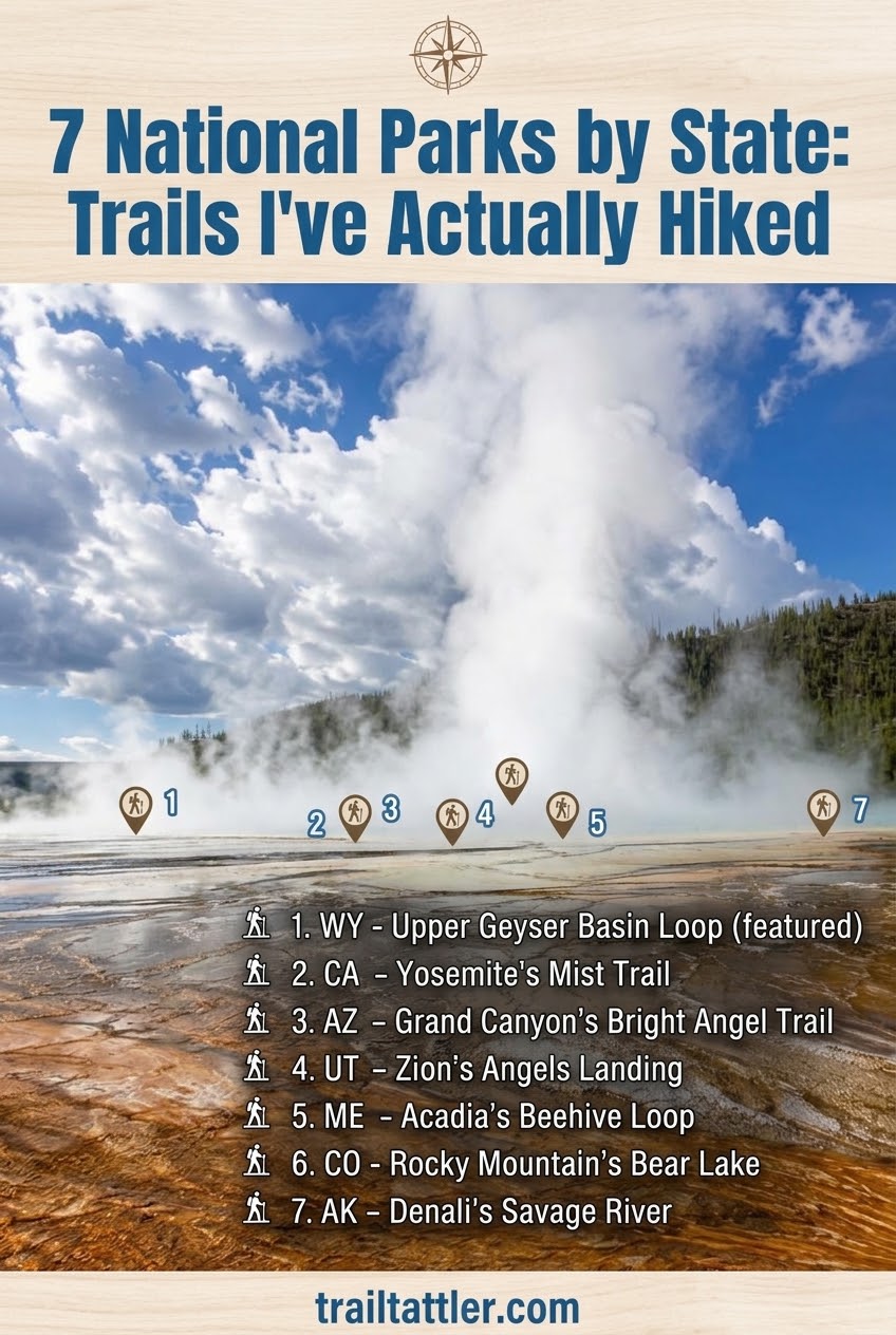 7 National Parks by State: Trails I've Actually Hiked