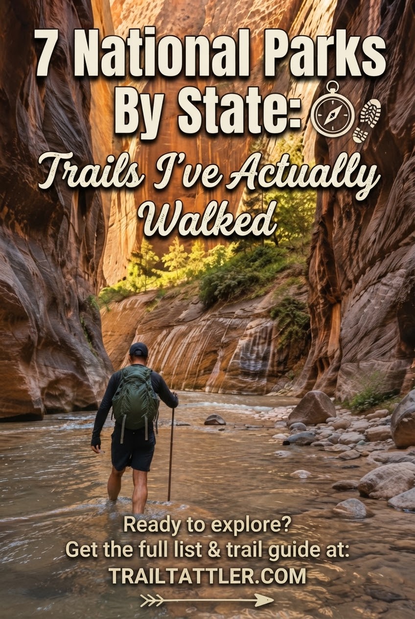 7 National Parks By State: Trails I've Actually Walked