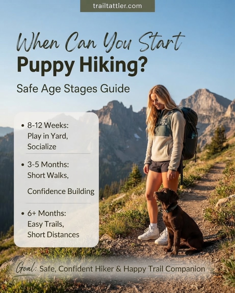 When Can You Start Puppy Hiking? Safe Age Stages Guide