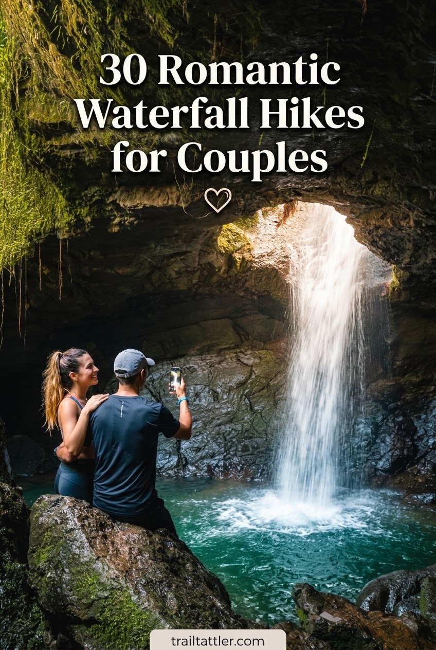 30 Romantic Waterfall Hikes for Couples