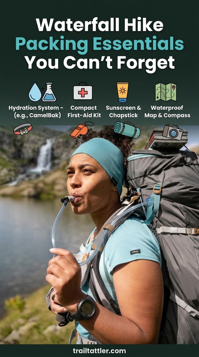 Waterfall Hike Packing Essentials You Can't Forget
