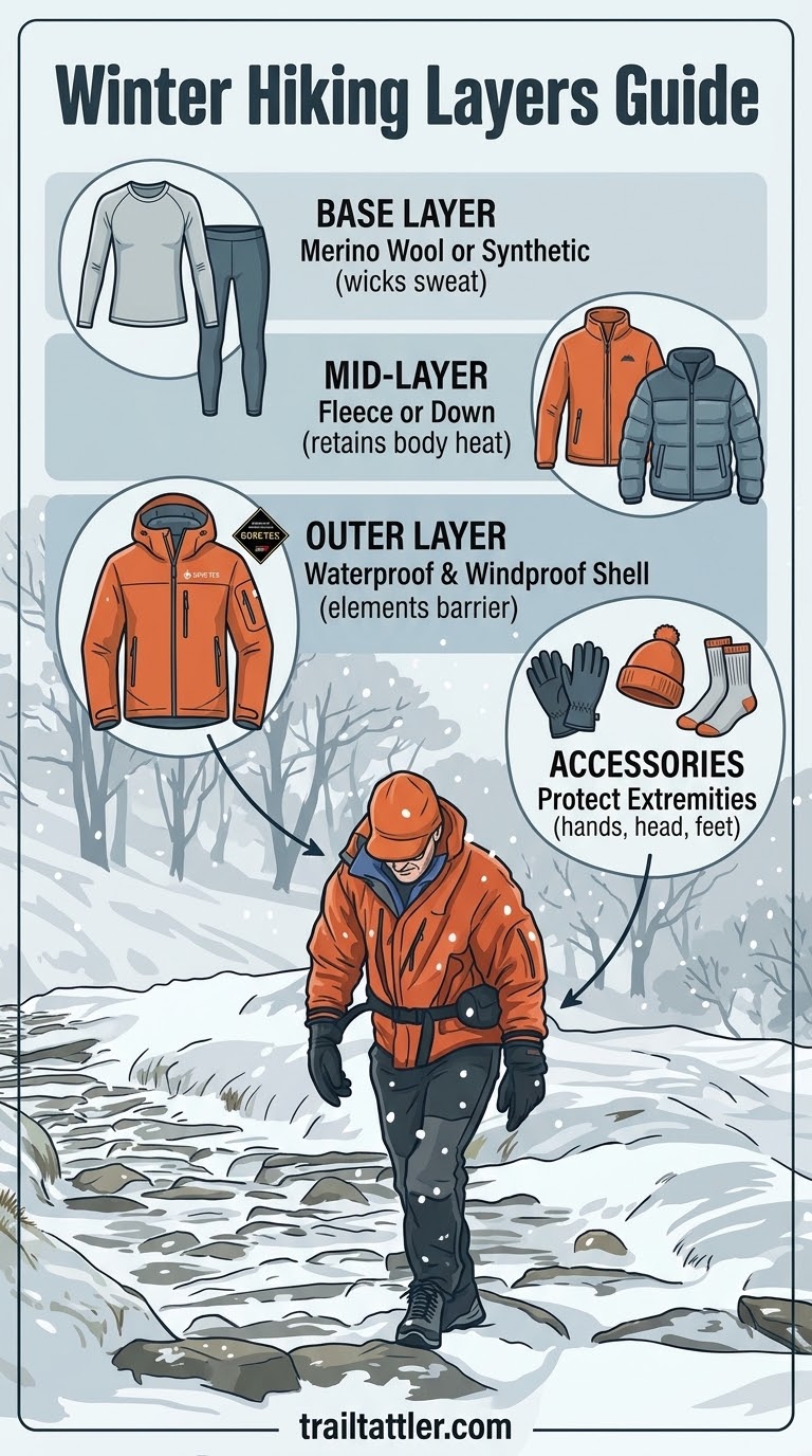 Winter Hiking Layers Guide