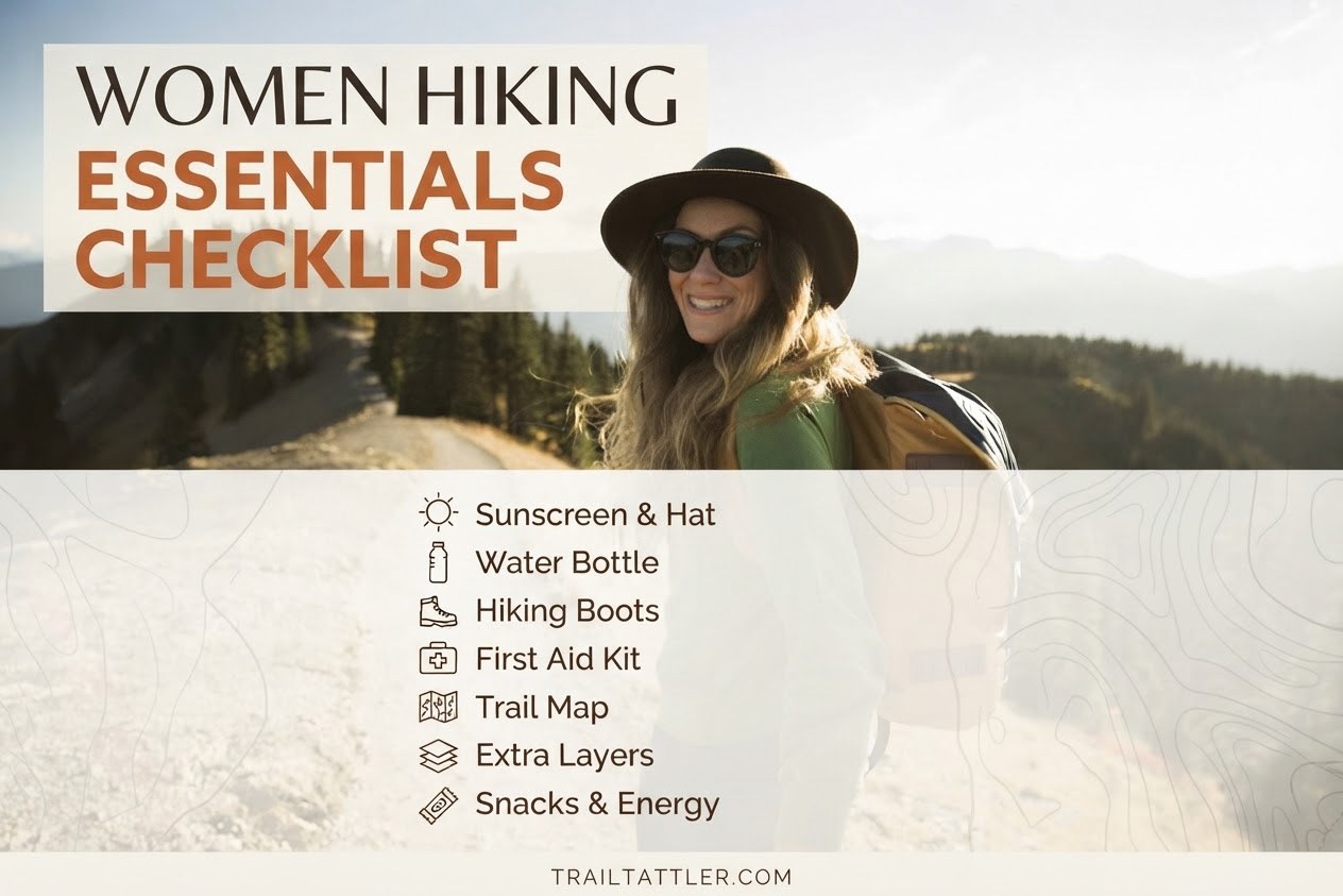 Women Hiking Essentials Checklist