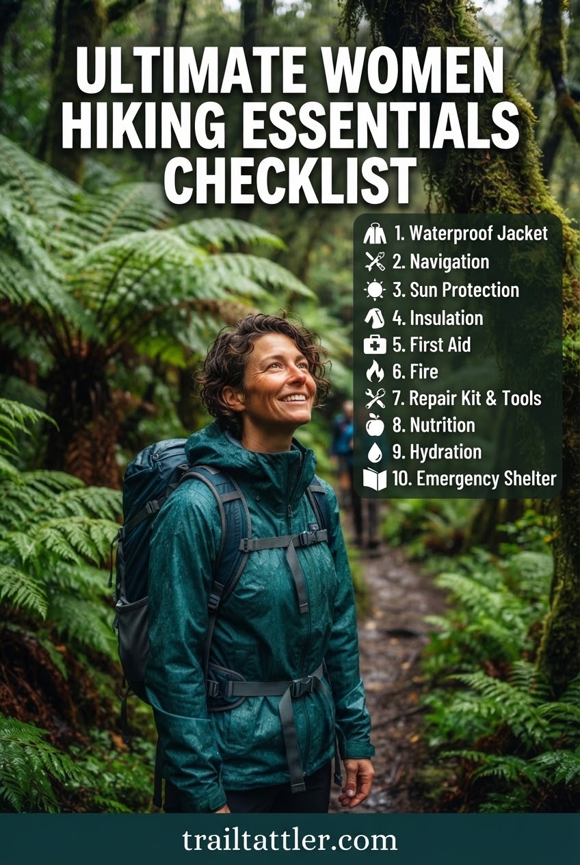 Ultimate Women Hiking Essentials Checklist