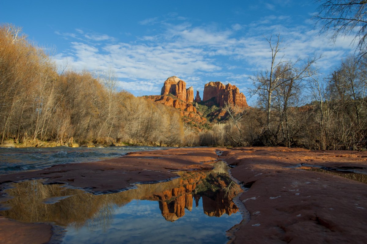 Red Rock Crossing Cathedral Rock creek