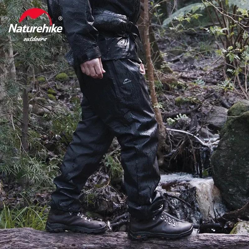Rain pants for hiking outdoors